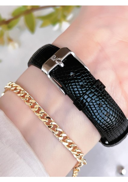 Deri Kordon Kadın Kol Saati 30 mt Su Gecirmez+Bileklik PR.08.KD.2002F07 fırsatları