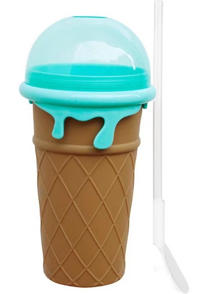 Slushy Maker Cup Slushie Cup Magics Freeze Squeeze Ice Cup Yaz Smoothies Slushie Bardak Dondurma Makinesi Ev-B Için (Yurt Dışından)