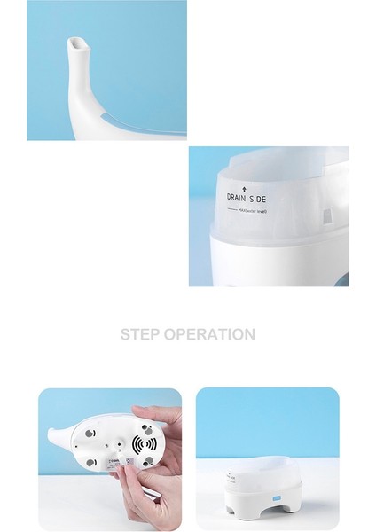 USB Difüzör Komik Fil Dc 5 V Ultrasonik Uçucu Yağ Difüzörü LED Humidificador Hava Nemlendirici Sisleyici Beyaz (Yurt Dışından) indirimleri