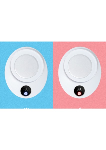 Hızlı Soğutma Bardağı Buz Yapma Sıcak ve Soğuk Bardak Isıtma Coaster Soğutma Su Bardağı Mat Abd Plug, Beyaz (Yurt Dışından) modelleri