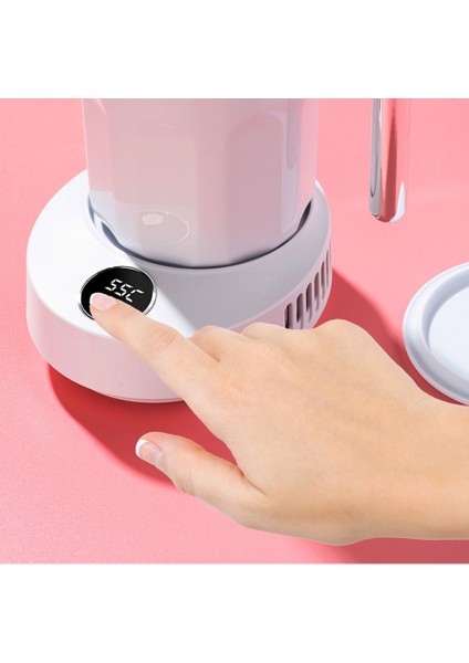 Hızlı Soğutma Bardağı Buz Yapma Sıcak ve Soğuk Bardak Isıtma Coaster Soğutma Su Bardağı Mat Abd Plug, Beyaz (Yurt Dışından) fırsatları