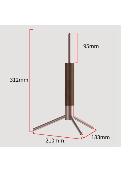 Taşınabilir Kamp Işık Standı Katlanabilir Alüminyum Alaşım Kamp Masaüstü Işık Tripod Standı Tutucu Kamp Lamba Rafı (Yurt Dışından)