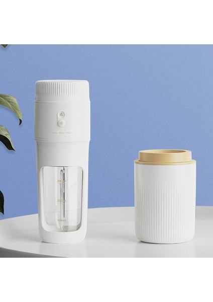 340 ml Küçük Taşınabilir Buzlu Içecek Sıkacağı Mini Şarj Edilebilir Meyve Suyu Bardağı Çok Fonksiyonlu Ev Sıkacağı (Beyaz) (Yurt Dışından) fiyatları