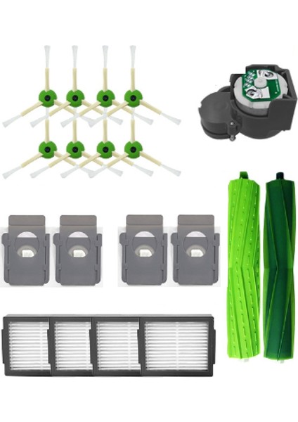 I Serisi I7 E5 E6 I3 Robotik Ev Aletleri Yan Fırça Için Elektrikli Süpürge Aksesuarları Yedek Kit (Yurt Dışından)