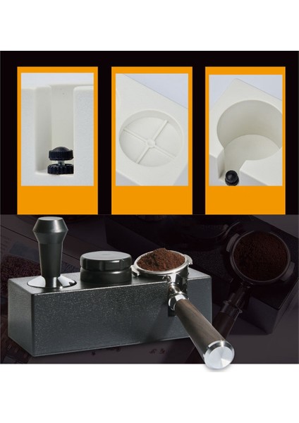 Kahve Sabotaj Tutucu Filtre Standı Espresso Dağıtıcı Mat Raf Kahve Makinesi Aracı Aksesuarları Barista 51MM 53MM 58MM-B (Yurt Dışından) fırsatları