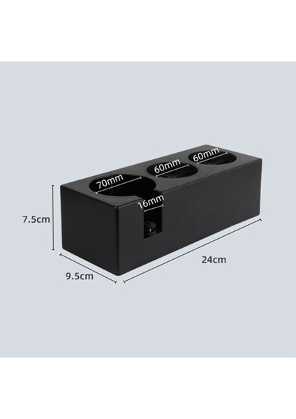 Kahve Sabotaj Tutucu Filtre Standı Espresso Dağıtıcı Mat Raf Kahve Makinesi Aracı Aksesuarları Barista 51MM 53MM 58MM-B (Yurt Dışından) indirimleri