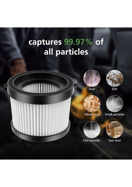 DCV501HB 20V Akülü El Süpürgesi Için 1 Adet Hepa Yedek Filtre, Siyah Contalı, Parça DCV5011H (Yurt Dışından) fiyatları