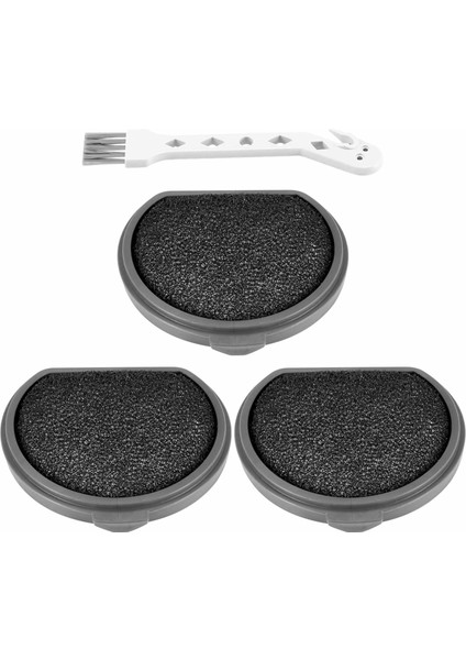 4 Paket Fırça ve Yıkanabilir Ön Motor Filtresi QX9-1-50IB Askqx9 Filtre Elektrikli Süpürge Parçaları Aksesuarları (Yurt Dışından) modelleri