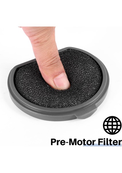 4 Paket Fırça ve Yıkanabilir Ön Motor Filtresi QX9-1-50IB Askqx9 Filtre Elektrikli Süpürge Parçaları Aksesuarları (Yurt Dışından) indirimleri