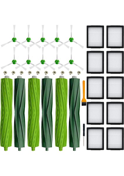 I3 I3+ I4 I6 I6+ I7 I7+ I8 I8+/plus E5 E6 E7 J7 I,e ve J Serisi Elektrikli Süpürgeler, Fırça Filtreleri (Yurt Dışından)