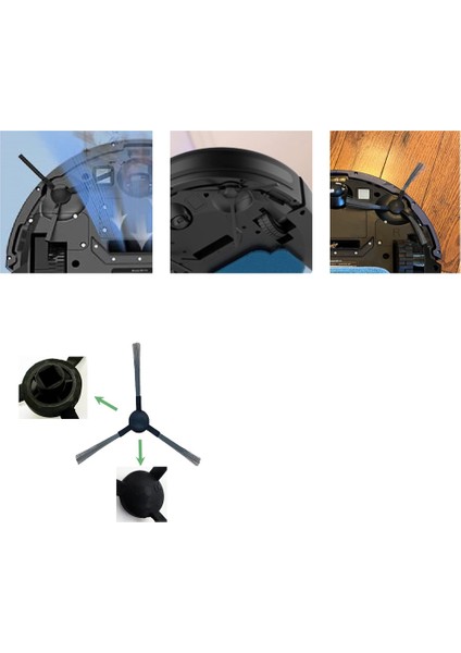 BR150/BR151, BR150/BR151,MANVINS G20, BR150/BR151 2'si 1 Arada Robot Süpürge Aksesuarları Için Yedek Parçalar (Yurt Dışından) indirimleri