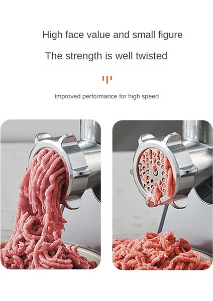 Elektrikli Kıyma Makinesi Paslanmaz Çelik Çok Fonksiyonlu Mikser Kıyma Makinesi Bıçak Net Lavman Ağız Sosis Karıştırıcı Ab, B (Yurt Dışından) fiyatları