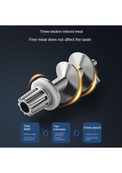 Elektrikli Kıyma Makinesi Paslanmaz Çelik Çok Fonksiyonlu Mikser Kıyma Makinesi Bıçak Net Lavman Ağız Sosis Karıştırıcı Ab, B (Yurt Dışından) modelleri