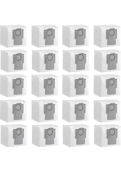 20 Adet Aksesuar Kiti Q5/q5+ Robotlu Süpürge Aksesuarları Toz Torbası Ev Temizlik Aracı (Yurt Dışından)