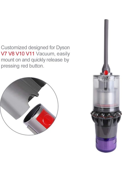 Hızlı Çıkarılabilir Aralık Aracı V10 V8 V7 Elektrikli Süpürge Için Uyumlu, Yedek Elektrikli Süpürge Aksesuarları (Yurt Dışından)