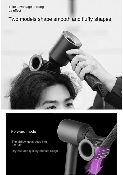 Süpersonik HD01 HD02 HD03 HD04 HD08 Anti-Flying Nozul Pürüzsüz ve Şekillendirici Araç Oluşturun (Yurt Dışından) fırsatları