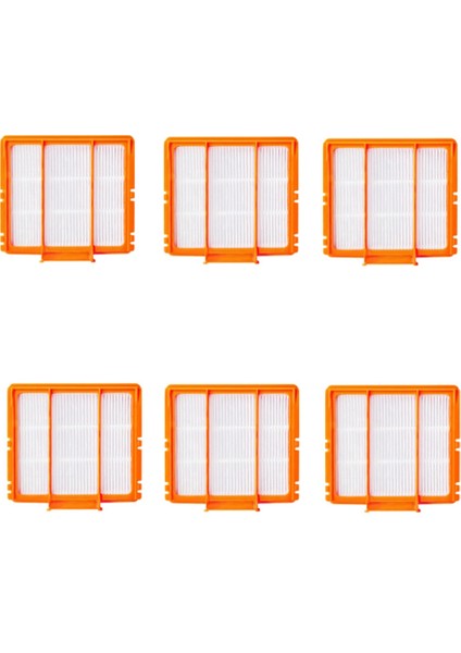6 Adet Süpürme Robotu Için Uygun AV2501AE/AV2502AE Ana Boru Aksesuarları Filtre Filtre Çekirdeği (Yurt Dışından)