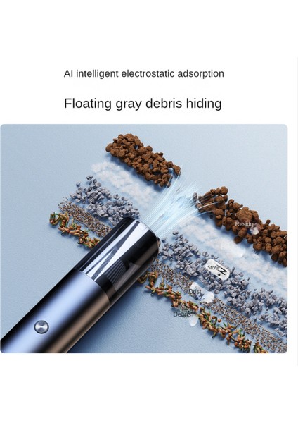 5200PA Kablosuz Araba Elektrikli Süpürge Güçlü Emiş Taşınabilir Elektrikli Süpürge Çift Kullanımlı Mini El Temizleme Araba Ev Için-A (Yurt Dışından)