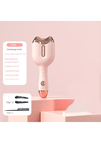 32MM Pençe Yumurta Curling Demir Otomatik Saç Bigudi Su Dalgalanma Şekillendirici Araçları Kısa Saç Bigudi ile Tembel Adam Euplug (Yurt Dışından) indirimleri