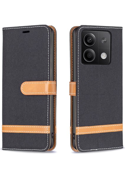 Xiaomi Redmi Için Denim Pu Kılıfı Not 13 4g Global (Yurt Dışından)