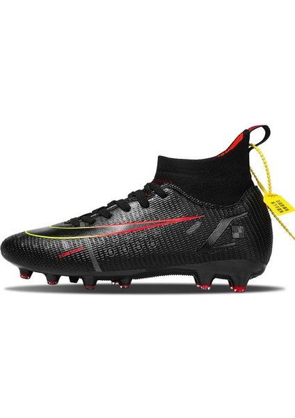 Erkek / Çocuk Futbol Botları Profesyonel Çim Futbol Botları Çocuk Futbol Spor Eğitim Ayakkabıları Boyutu 38 (Yurt Dışından)