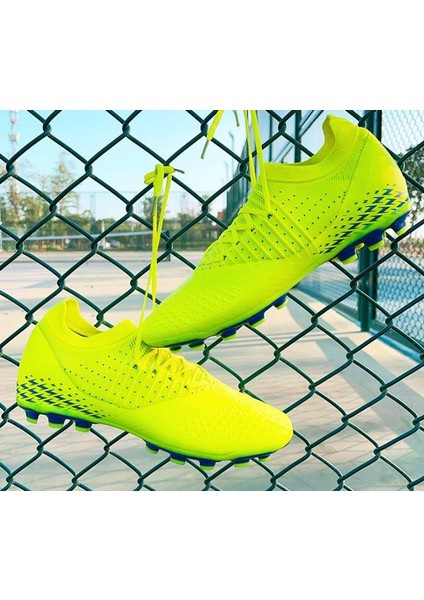 Erkek / Çocuk Futbol Botları Profesyonel Çim Futbol Botları Çocuk Futbol Spor Eğitim Ayakkabıları Boyutu 374 (Yurt Dışından)