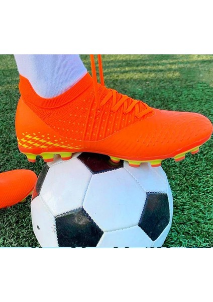 Erkek / Çocuk Futbol Botları Profesyonel Çim Futbol Botları Çocuk Futbol Spor Eğitim Ayakkabıları Boyutu 374 (Yurt Dışından)