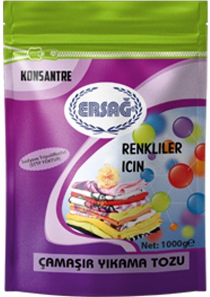 Renkli Çamaşır Yıkama Tozu 1000 gr.