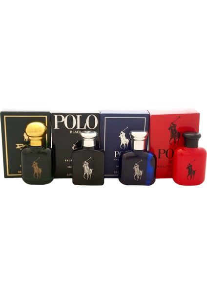 Polo Mini Gift Set Edt 4 x 15 ml