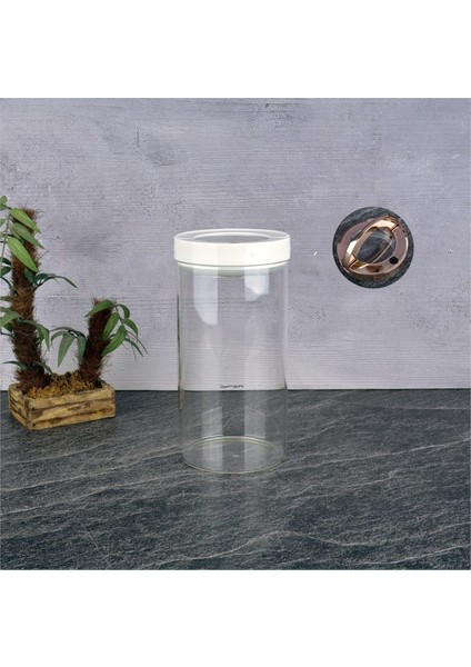 Cam Vakumlu Kavanoz 1650 ml