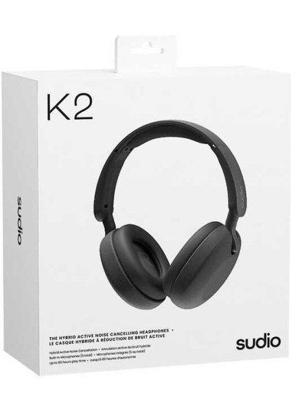 K2 Anc-Bt 5.3 Kulaklık Black