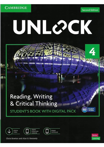 Unlock Level 4 Reading, Writing, & Critical Thinking Student's Book With Digital Pack