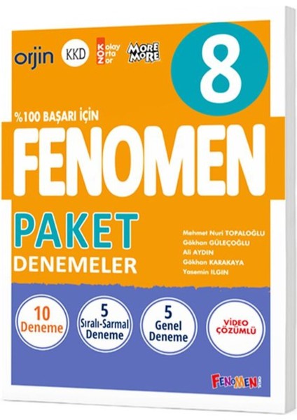 Element Yayınları Fenomen 8. Sınıf LGS 10'lu Deneme