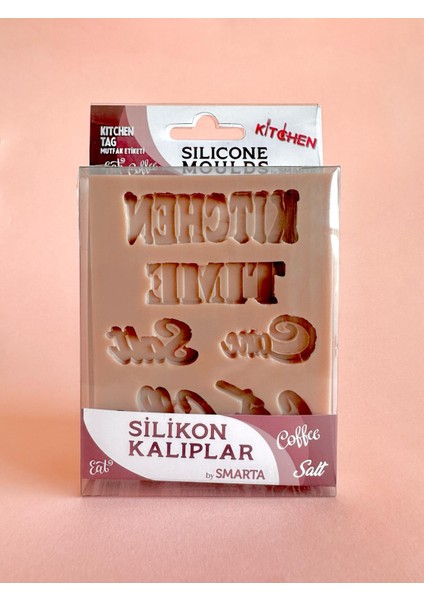 Silikon Kalıp/ Kitchen Tag / Mutfak Etiketi