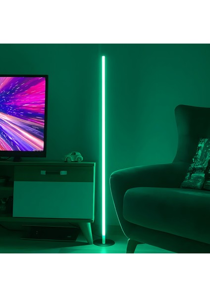 Rgb LED Lambader, Rgb Kumandalı, Çok Özellikli, Ambiyans Aydınlatma