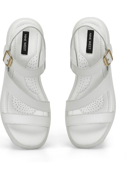 Monra 4fx Beyaz Kadın Comfort Sandalet fırsatları
