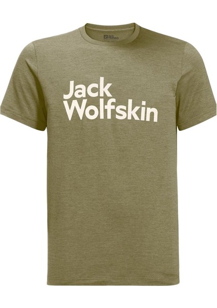 Jack Wolfskin Brand Tee Erkek T-Shirt