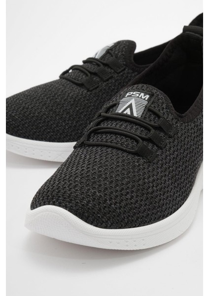 Bağcıklı Kadın Spor Babet Siyah Beyaz modelleri