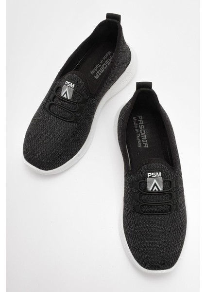 Bağcıklı Kadın Spor Babet Siyah Beyaz indirimleri