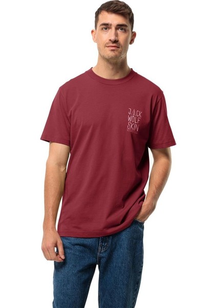 Jack Wolfskin Jack Tent Tee Erkek T-Shirt