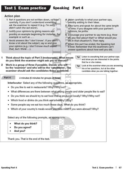 First Trainer Six Practice Tests With Answers With Audio 2nd Edition