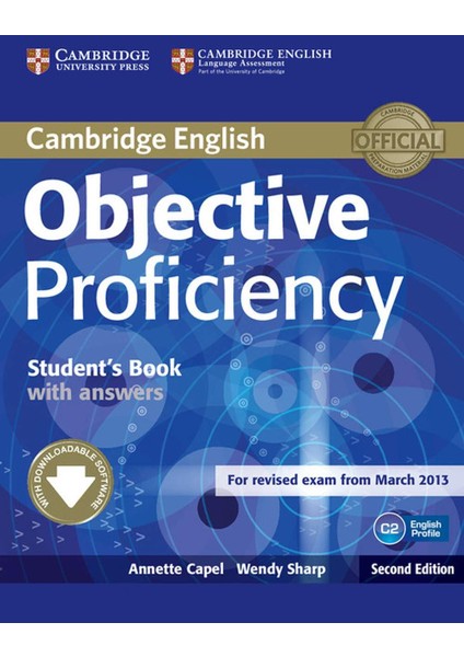 Objective Proficiency Student's Book With Answers With Downloadable Software By Annette Capel, Wendy Sharp