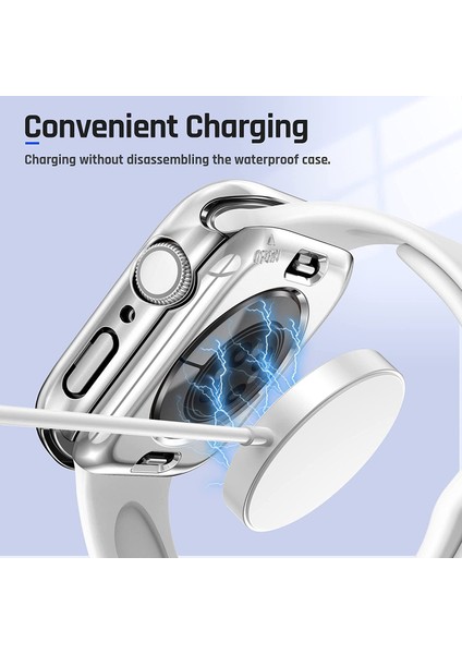 Apple Watch Için Uygun Su Geçirmez Kabuk Koruyucu Kapak Apple Watch Ultra Temperli Kabuk Membran Entegre S8/7/6 (Yurt Dışından) fiyatları