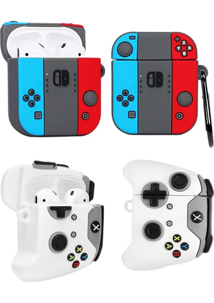2'li Set - 1. ve 2. Nesil Uyumlu Nintendo ve Beyax Xbox Konsol Figürlü Kulaklık Kılıfı Seti fiyatları