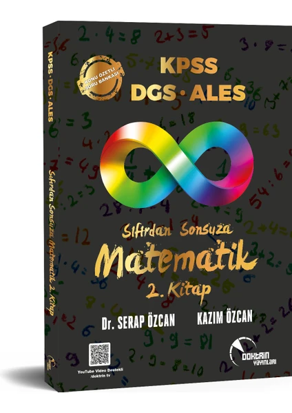 Doktrin Yayınları KPSS / DGS / Ales Sıfırdan Sonsuza Matematik-2 Konu Özetli Soru Bankası