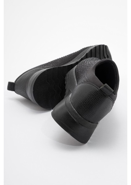 Taşlı Kadın Spor Ayakkabı Siyah fırsatları