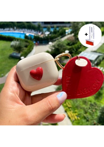 2'li Set - 3. Nesil Uyumlu Kalpli Kılıf ve 5 In 1 Kulaklık ve Bilgisayar Temizleme Kiti Ikili Seti fiyatları