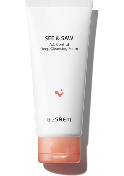 See & Saw A.c Control Deep Cleansing Foam - Hassas, Yağlı ve Akneye Meyilli Ciltler İçin Yüz Temizleme Köpüğü