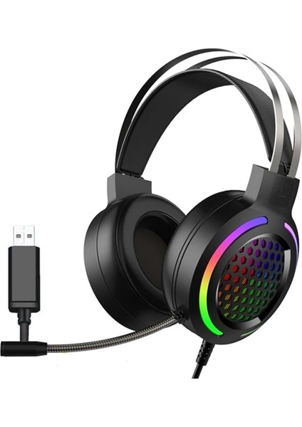 G12 Eagle Siyah 7.1 USB Surround Rgb Ledli Gaming Oyuncu