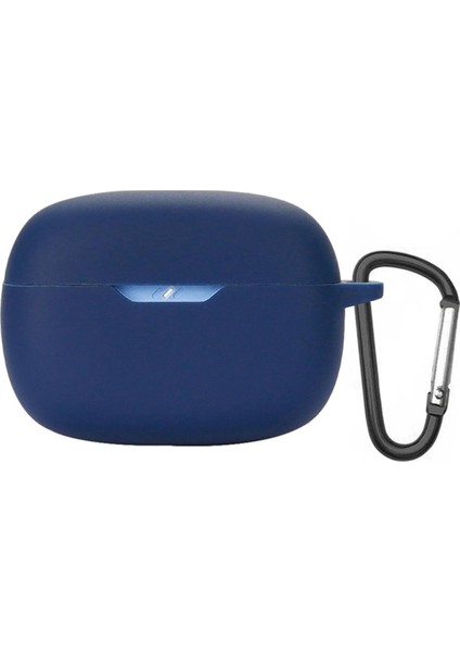 Jbl Wawe Beam Kılıf Model Uyumlu Mat Silikon Soft Kancalı Lacivert